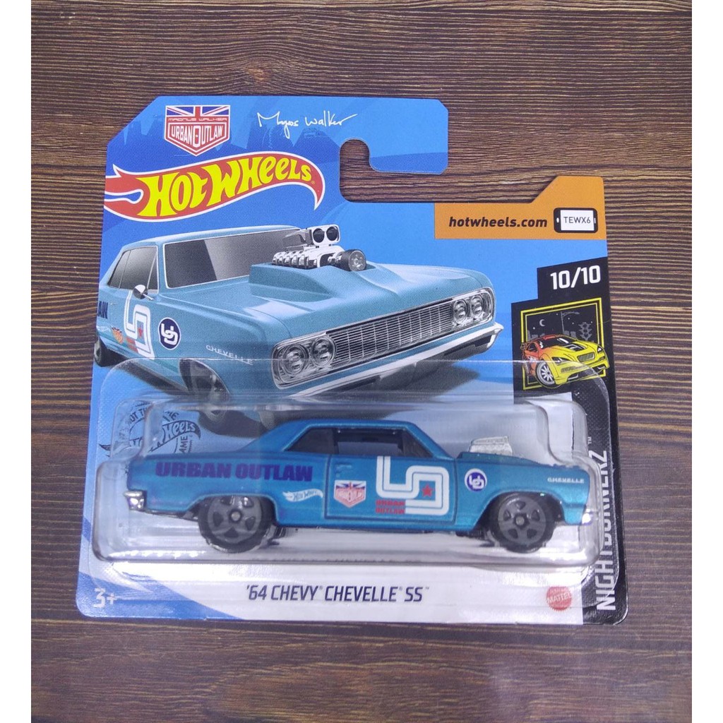 Hot Wheels 64 Chevy Chevelle SS urban outlaw Short Card 10/10