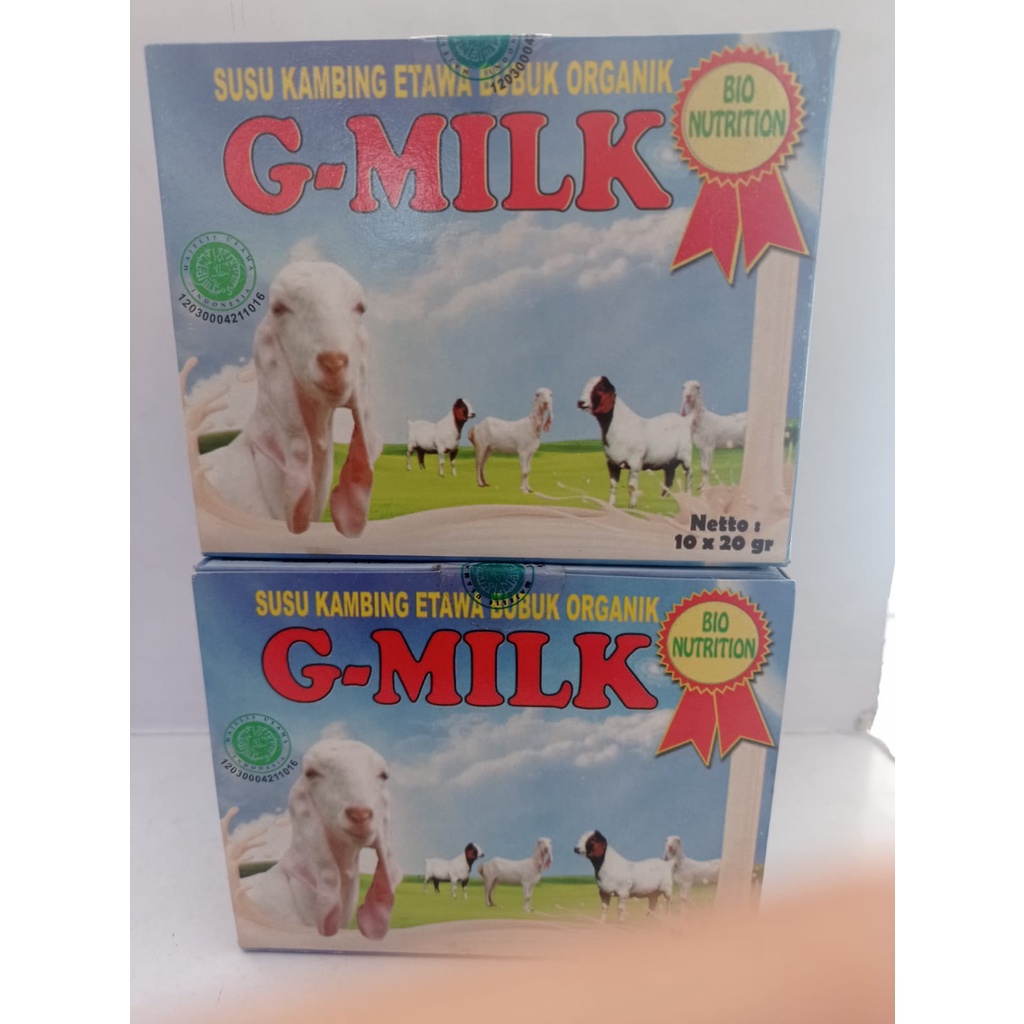 G-Milk Susu Kambing Etawa Bubuk Organik