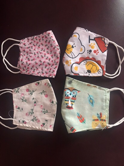 Masker Kain Motif Bunga Best Seller Hijab