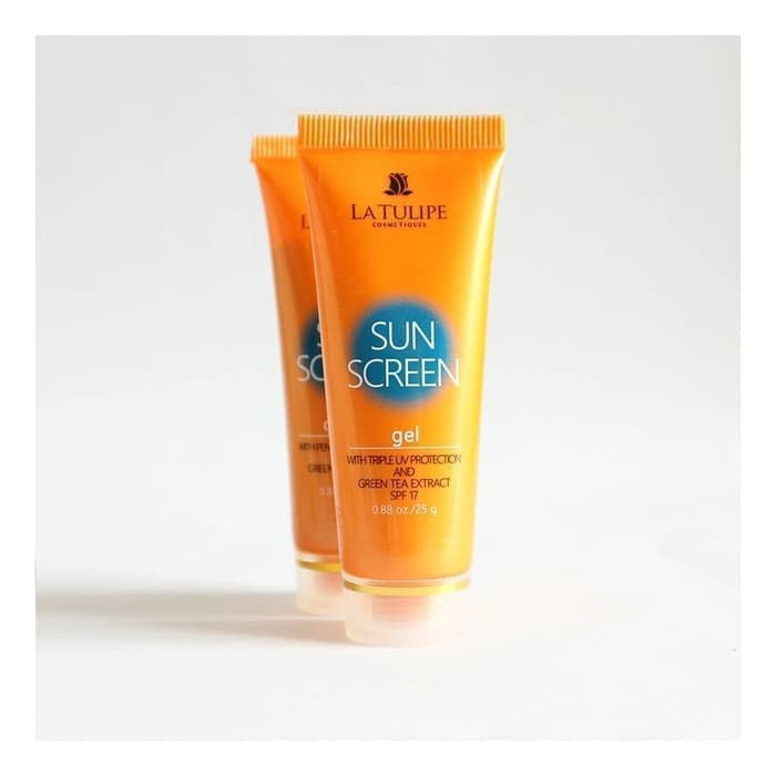 la tulipe sunscreen gel spf17 / pelindung matahari