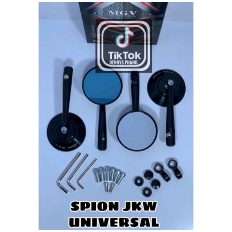 SPION BULAT CLASIC JOKOWI ALMUNIUM CNC UNIVERSAL MOTOR CLASIC