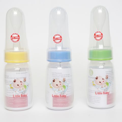 Little Baby Botol Sendok 120 ml Weaning Bottle With Spoon