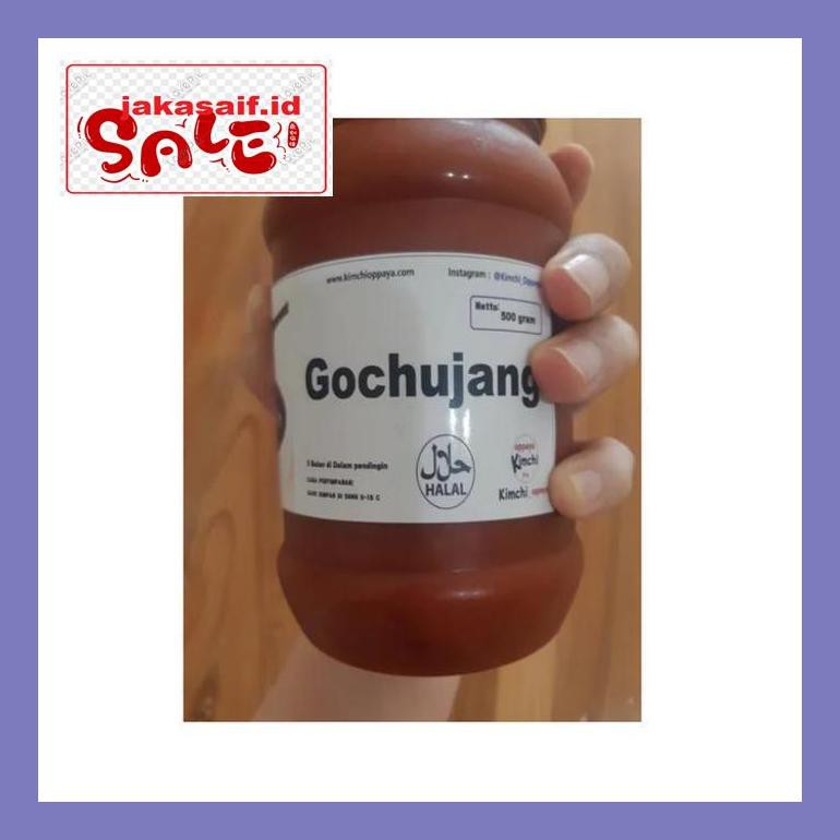 

504Sbu Saus Bibimbap Gochujang Halal 400 Gram Brand By Kimchi Oppaya Bud0Mb