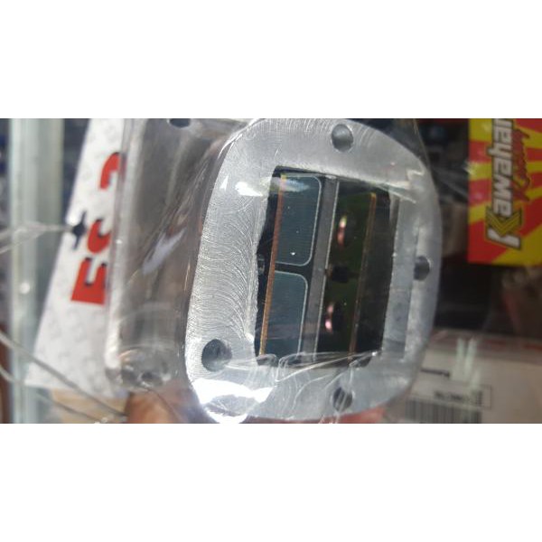 INTAKE KODOK ES2 RACING YAMAHA FORCE ONE F1ZR HADAP DEPAN MEMBRAN RXZ intek leher angsa manifold