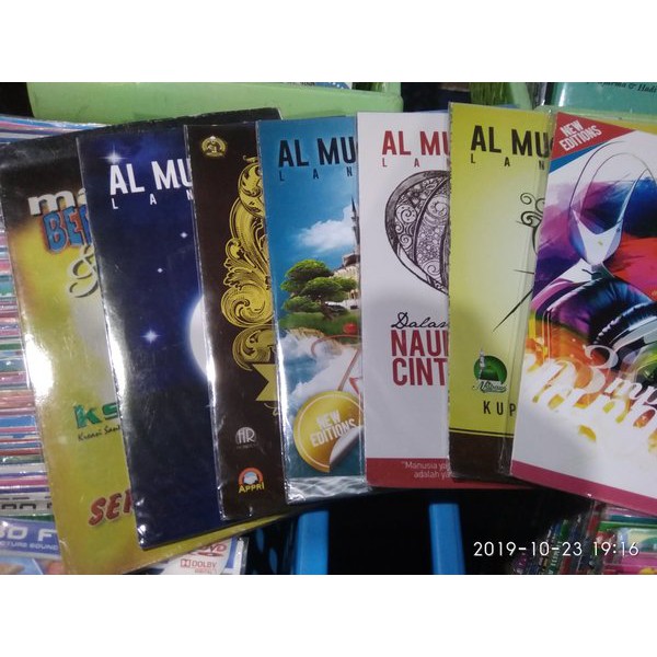 KASET VCD ORIGINAL SHOLAWAT LANGITAN ALMUQTASHIDAH