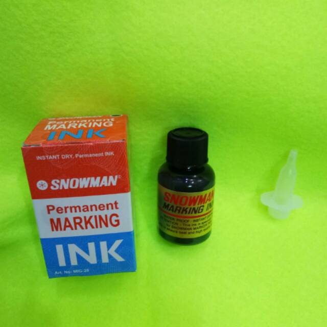 

Tinta Spidol hitam snowman