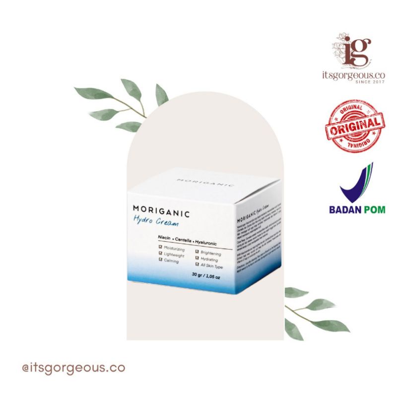 MORIGANIC HYDRO CREAM MOISTURIZER