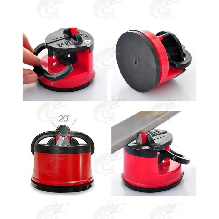 Alat Pengasah Asah Pisau Dapur Suction Pad Knife Sharpener 20066