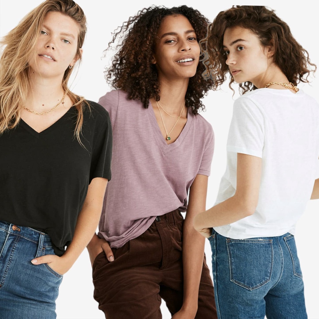 MADEWELL Skyline V-Neck Tee