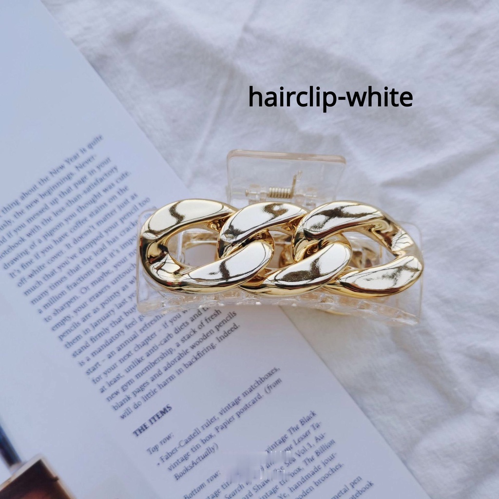 Fashion Chain Metal Grip Hairpin Hair Clip