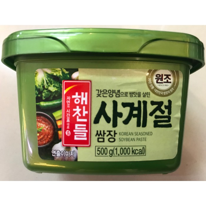 

Korean Ssamjang Dipping Sauce Seasoned Soybean Paste Bumbu Korea 500Gr