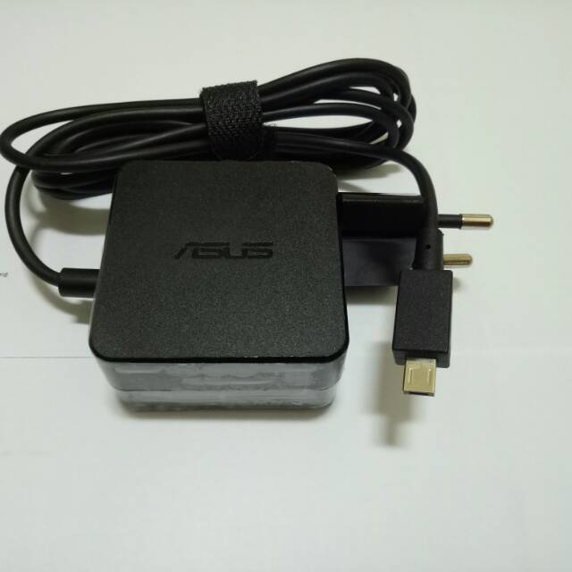 Murah jual charger adaptor laptop notebook asus  E202 E202E 19v 1.75a micro usb