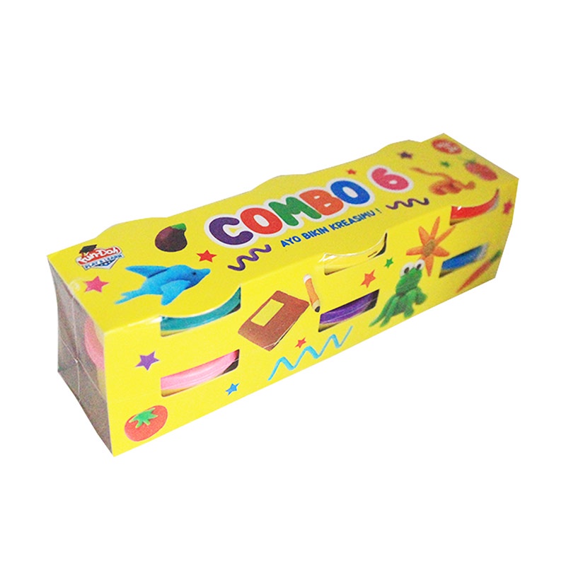 FUN-DOH Combo 6 Colors / Mainan Lilin Anak