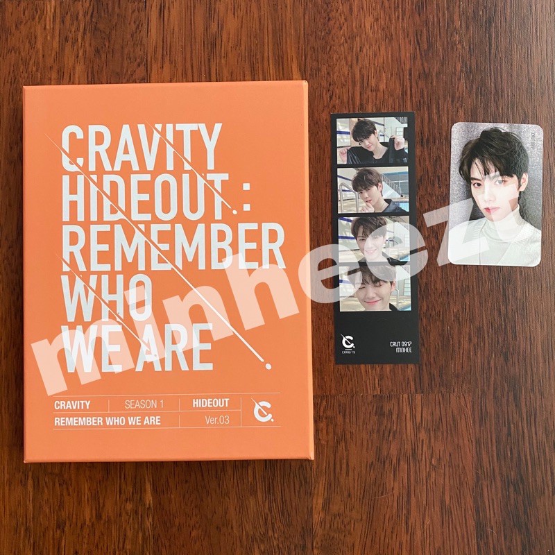 Cravity album remember who we are minhee set