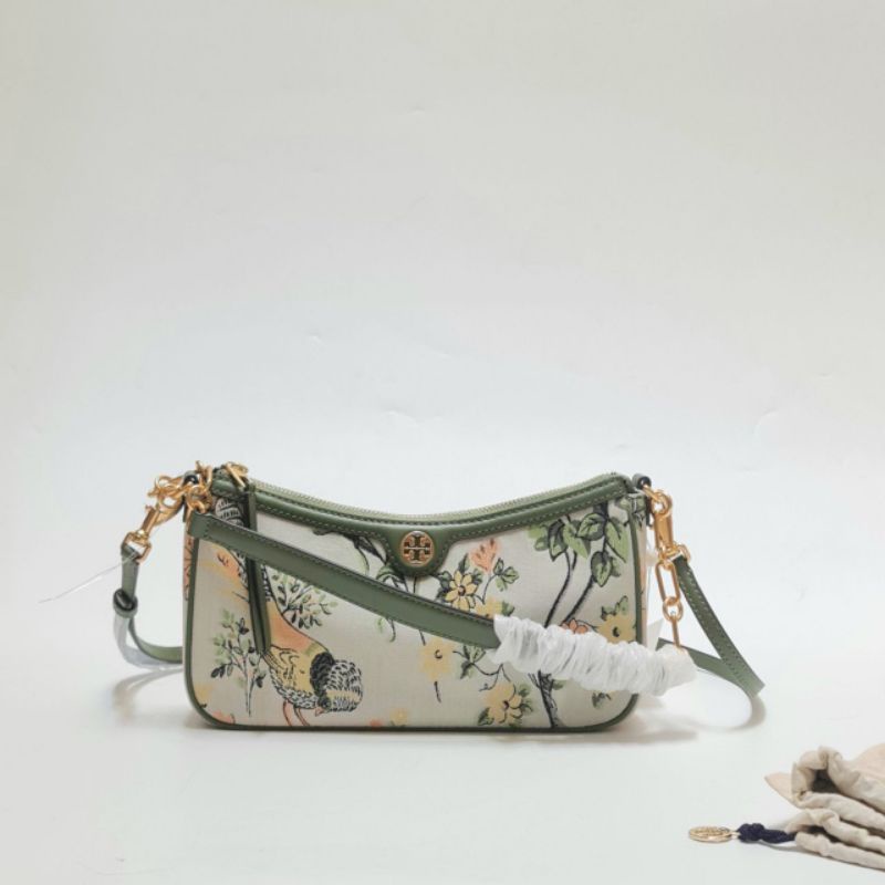 READY TB T MONOGRAM BROCADE STUDIO WINTER SAGE