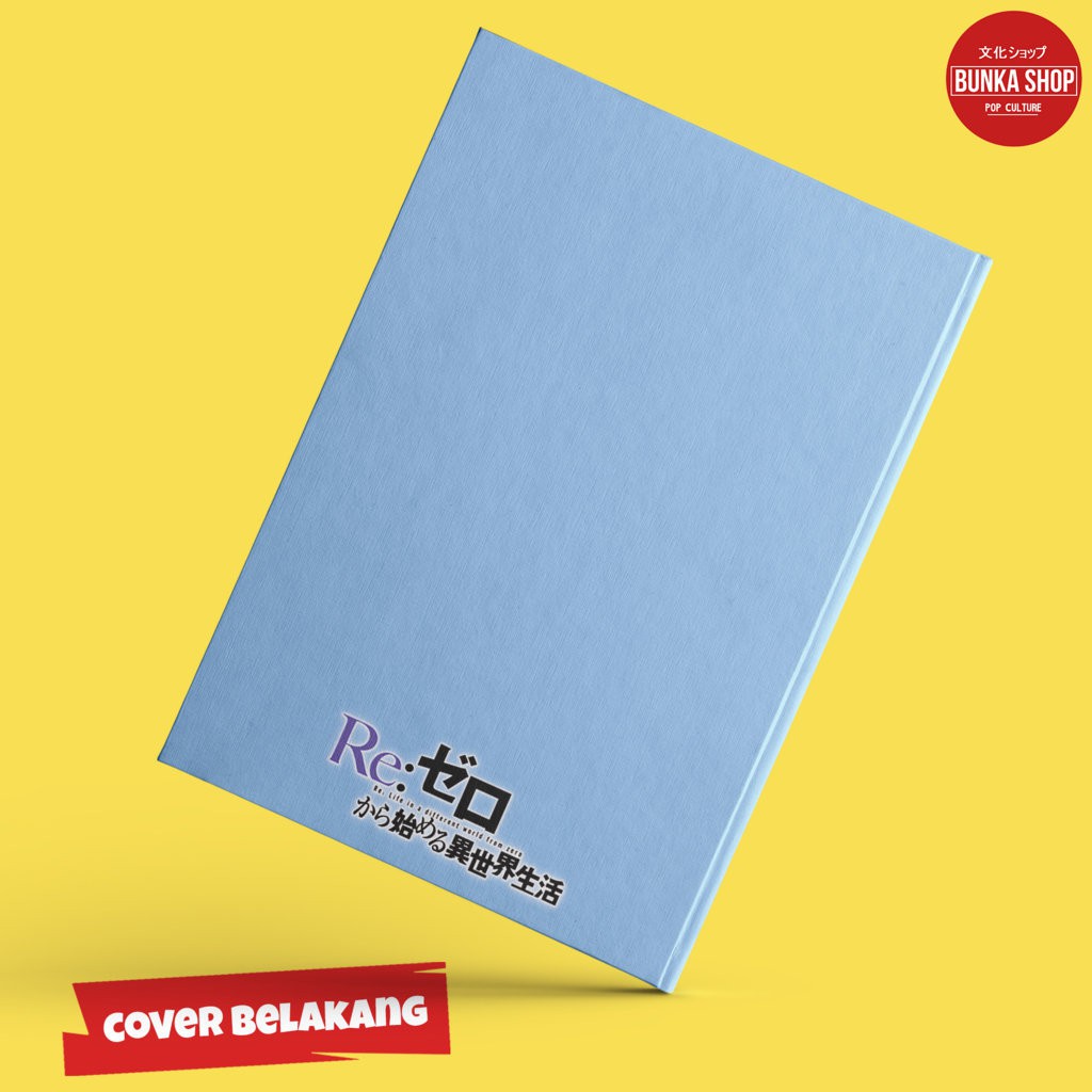 

Terlaris ✨ - Note Book Anime Re Zero Anime Rem and Ram Hardcover A5 Buku Tulis Catatan Note Agenda Planner Jurnal3.1.23