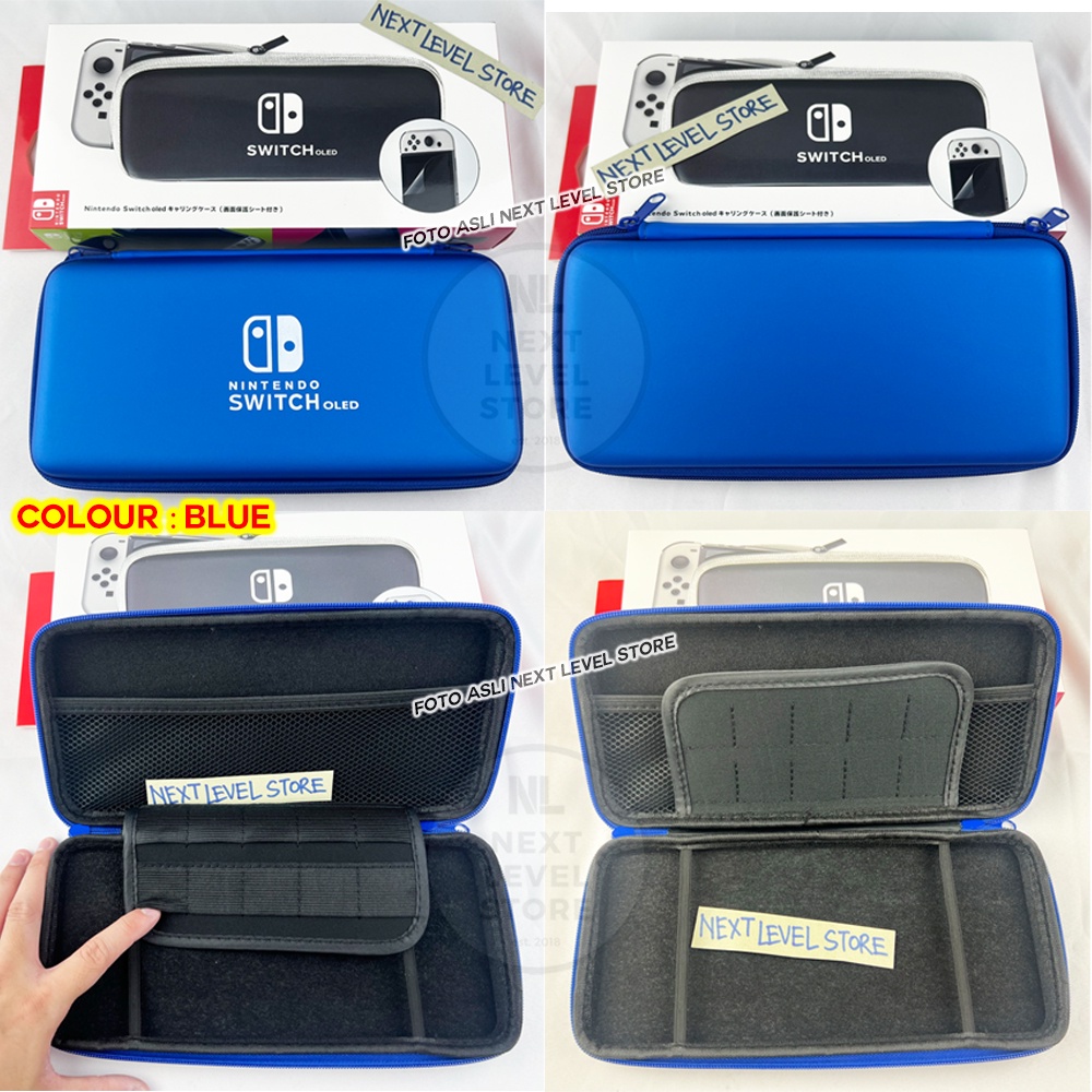 Pouch Nintendo Switch OLED Tas Airfoam Air Foam Storage Case Eva - Pilih warna di VARIASI