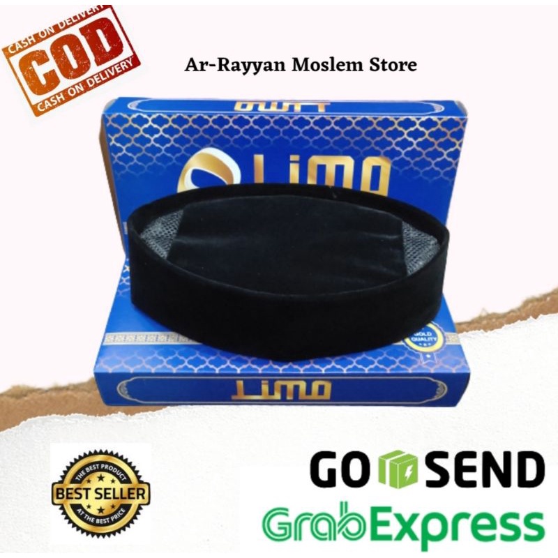 Peci Hitam Kopiah Hitam murah berkualitas