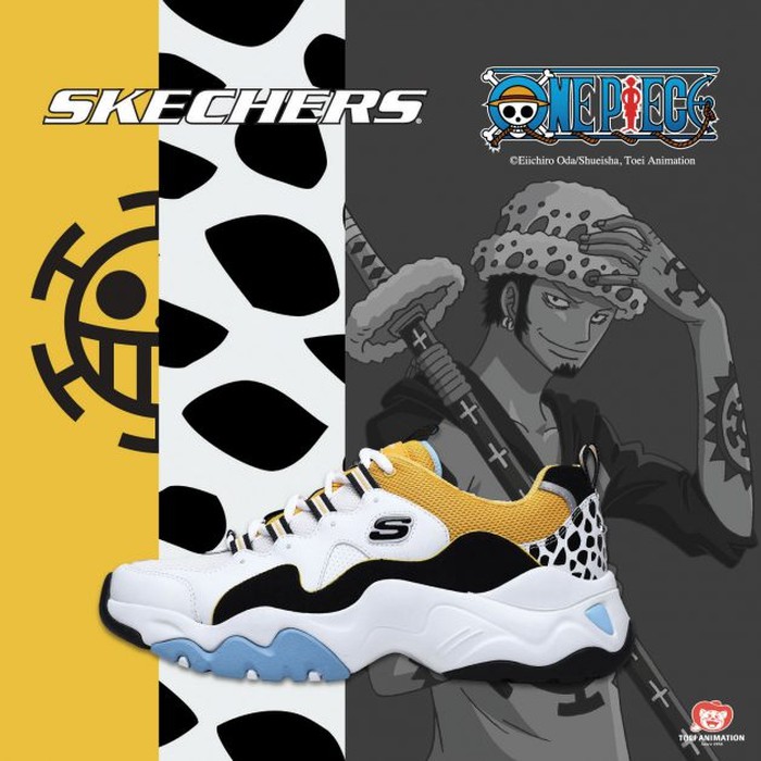 Sepatu skechers hot sale one piece