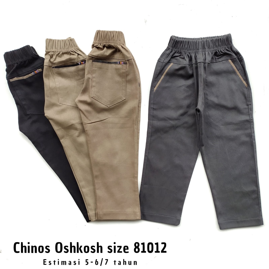 Celana Chino Chinos Panjang Anak Laki Cowok 1 2 3 4 5 6 7 8 Tahun Osh