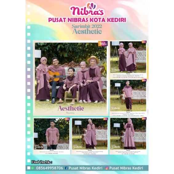 NIBRAS SARIMBIT AESTHETIC MAROON SARIMBIT 2022