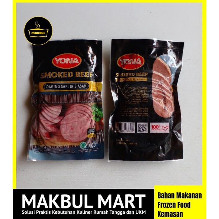 Yona Smoked Beef 250gr