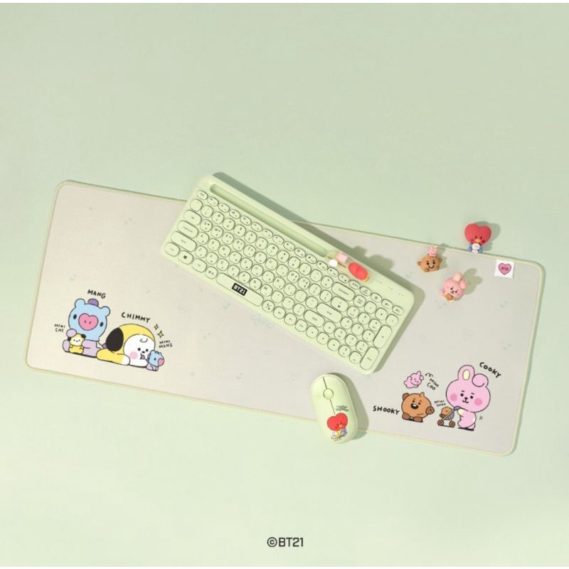 OFFICIAL BABY BT21 MY LITTLE BUDDY LONG MOUSE PAD WRIST PAD