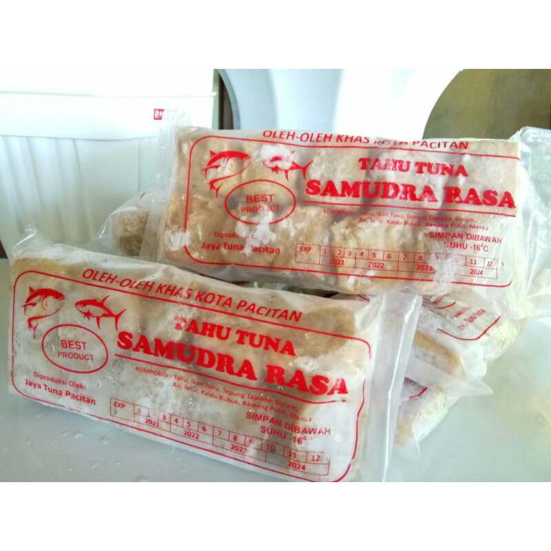 

Tahu Tuna Samudra Rasa Asli Pacitan isi 10, 300 gram