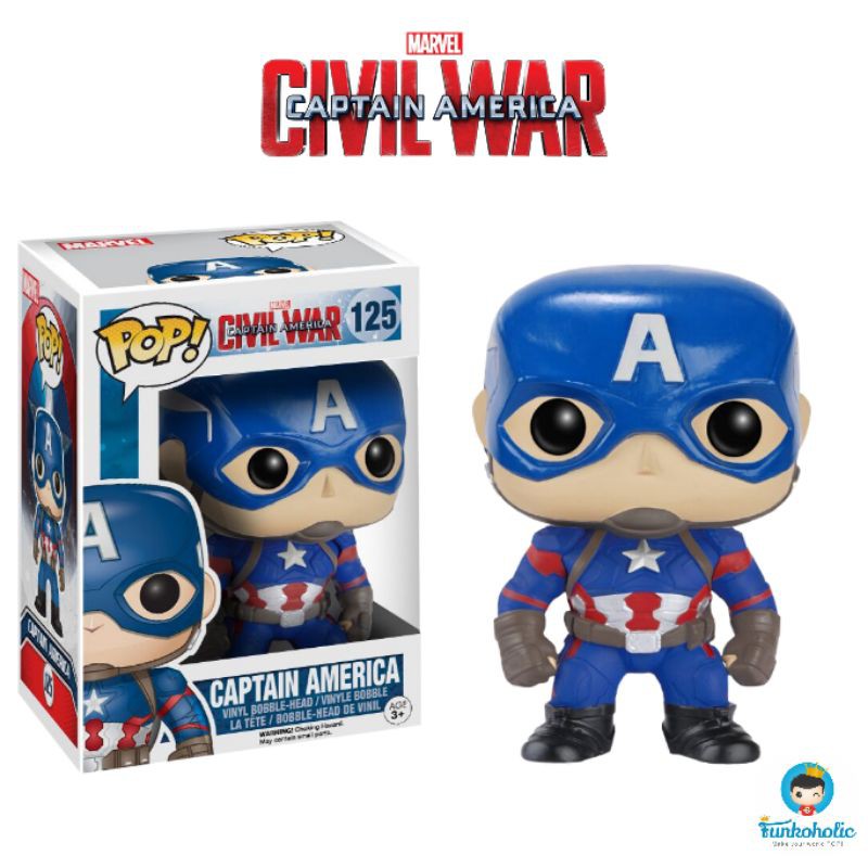 Jual Funko POP! Marvel Captain America 