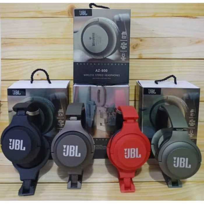 Headphone Bluetooth Bando DJ Merek Type AZ-800 JBL