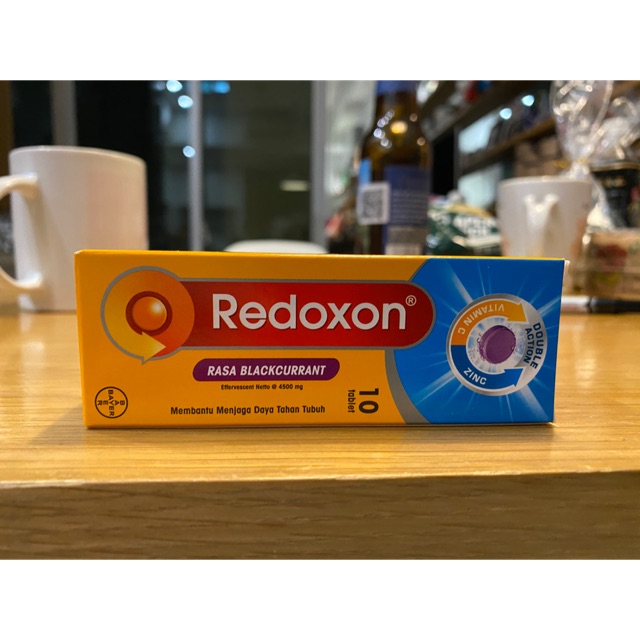 Redoxon blackcurrant isi 10 tabs