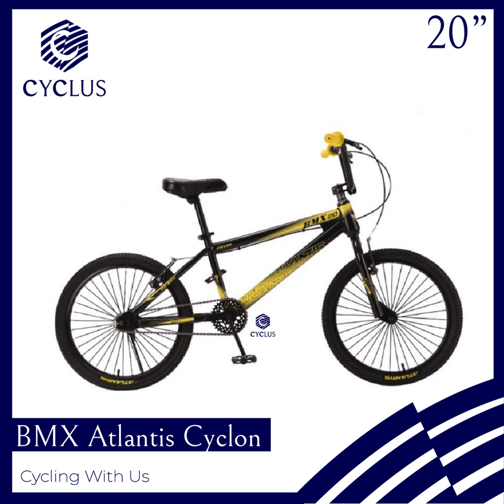[EKA JAYA SEPEDA] INSTAN - Sepeda BMX Anak Dewasa Laki Laki Atlantis Cyclon 20 Inch