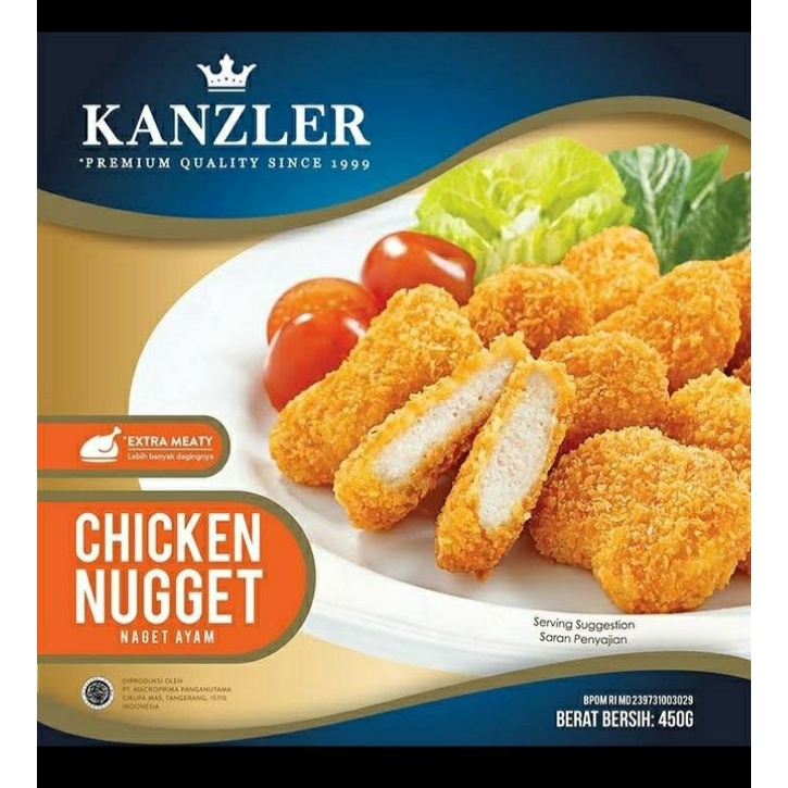 

KANZLER CHICKEN NUGGET 450GR