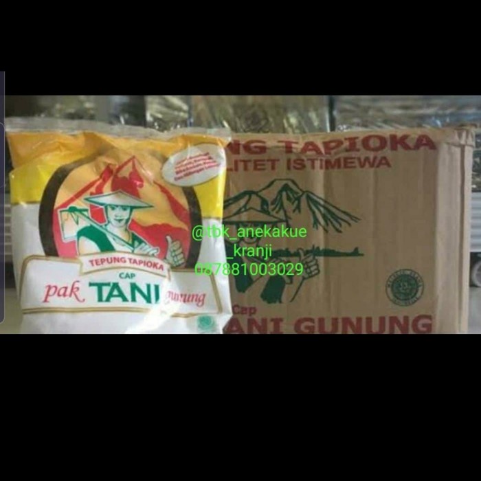 

Ds501D0 Sagu Cap Tani Kuning 1 Dus (500 Grx20 Pc)/Tepung Tapioka Via Gojek Gr0B1