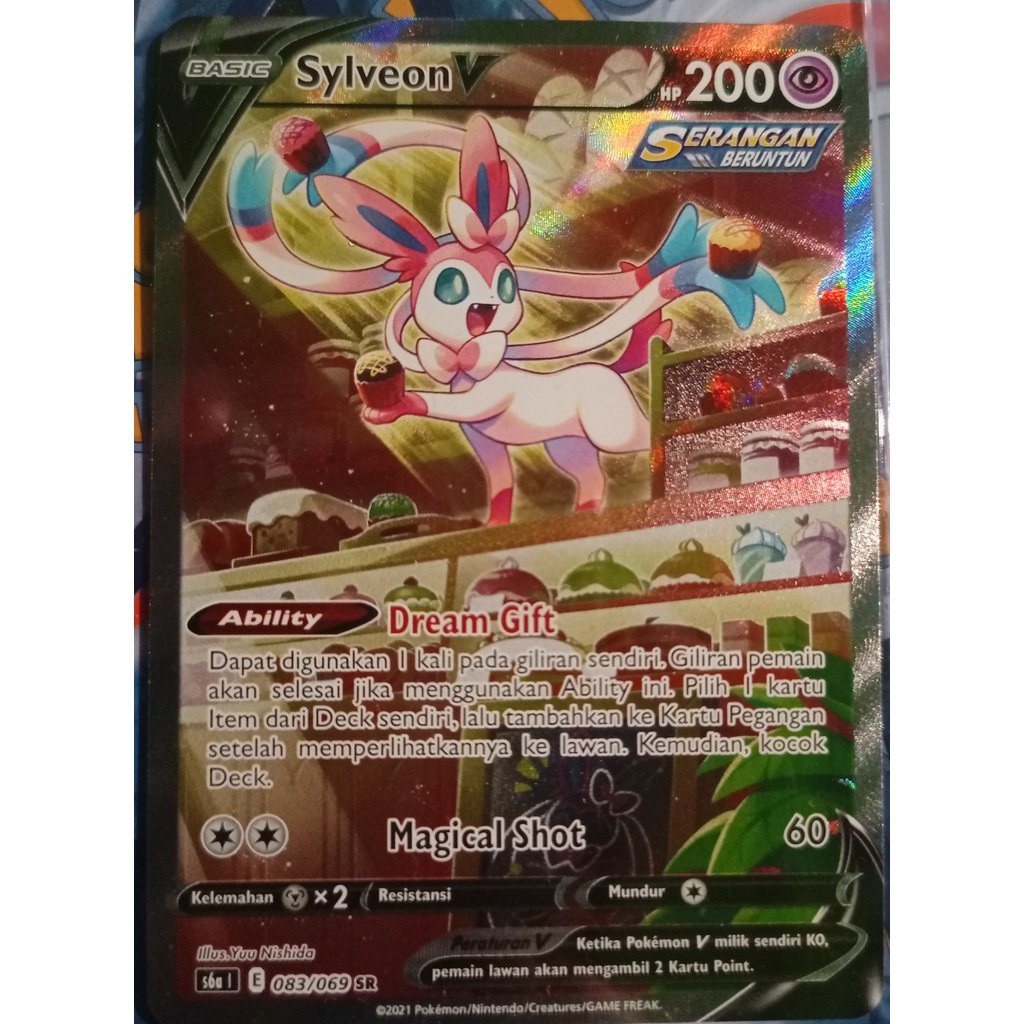 TCG Pokemon : Sylveon V (SR Alt)