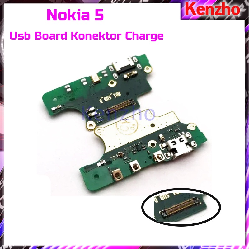 Nokia 5 Usb Board Konektor Charge