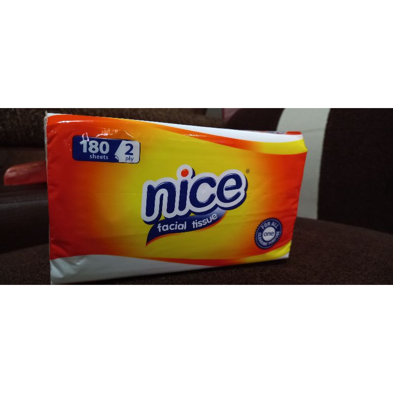 Jual Facial Tissue Nice Tisu Muka 180 Sheet 2ply Indonesia Shopee Indonesia