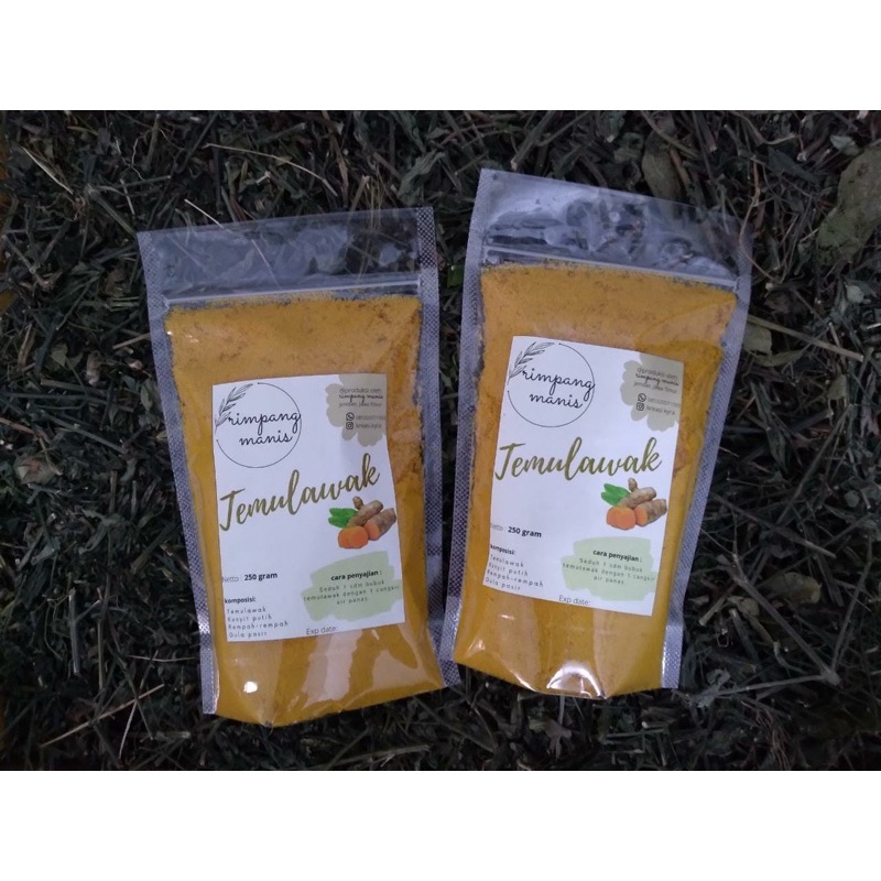 

Temulawak instant Rimpang manis 250 gr