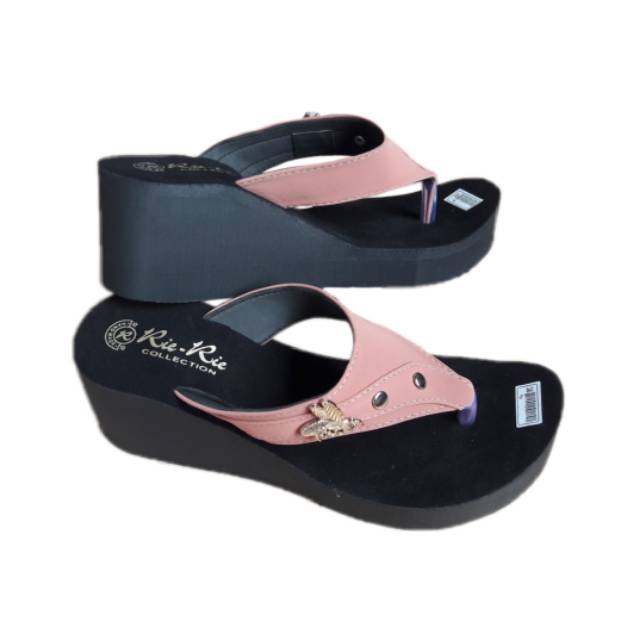 Wedges wanita spon GT