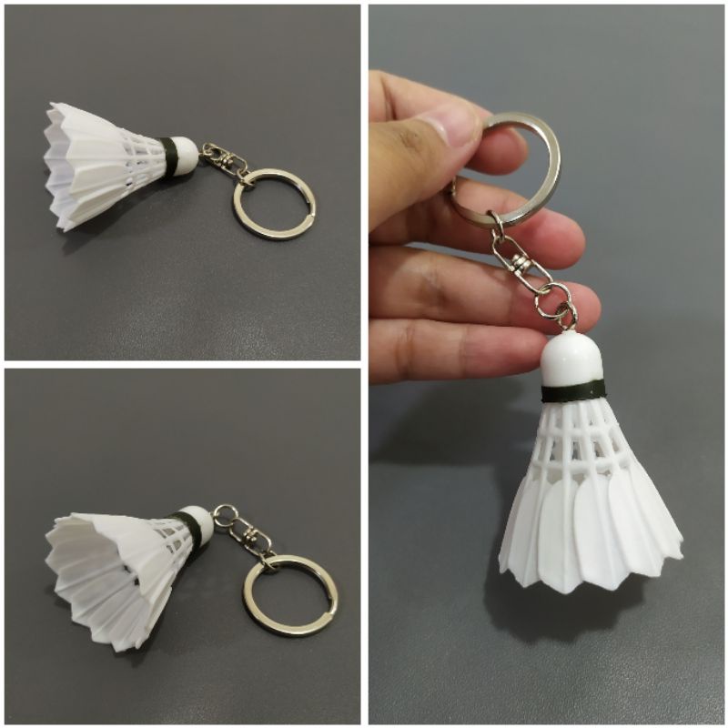 Jual Gantungan Kunci Shuttlecock Bulutangkis / Badminton Shuttlecock