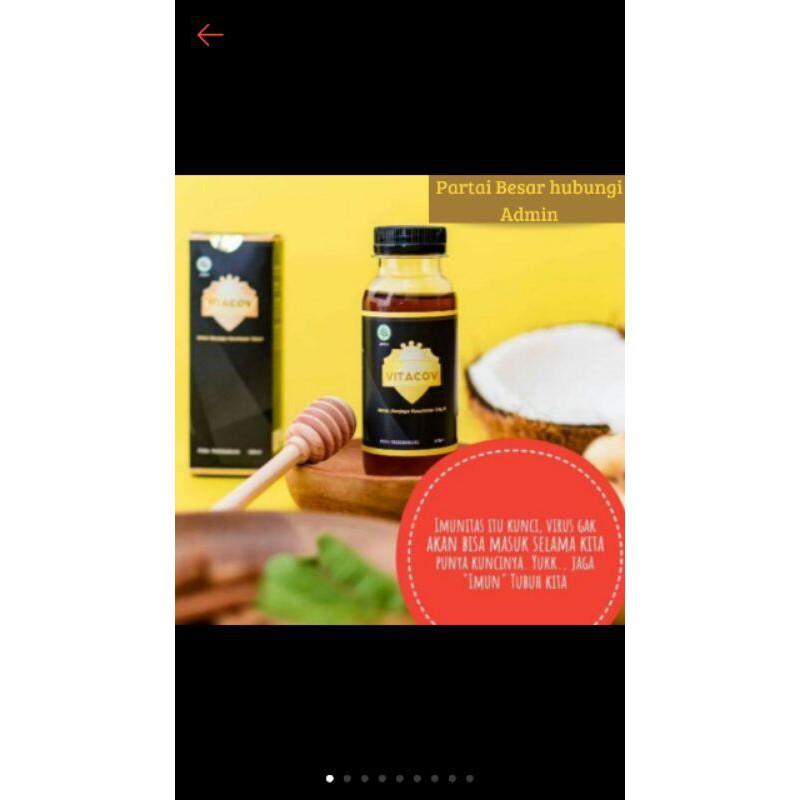 

Vitacov Herbal untuk meningkatkan imunitas tubuh