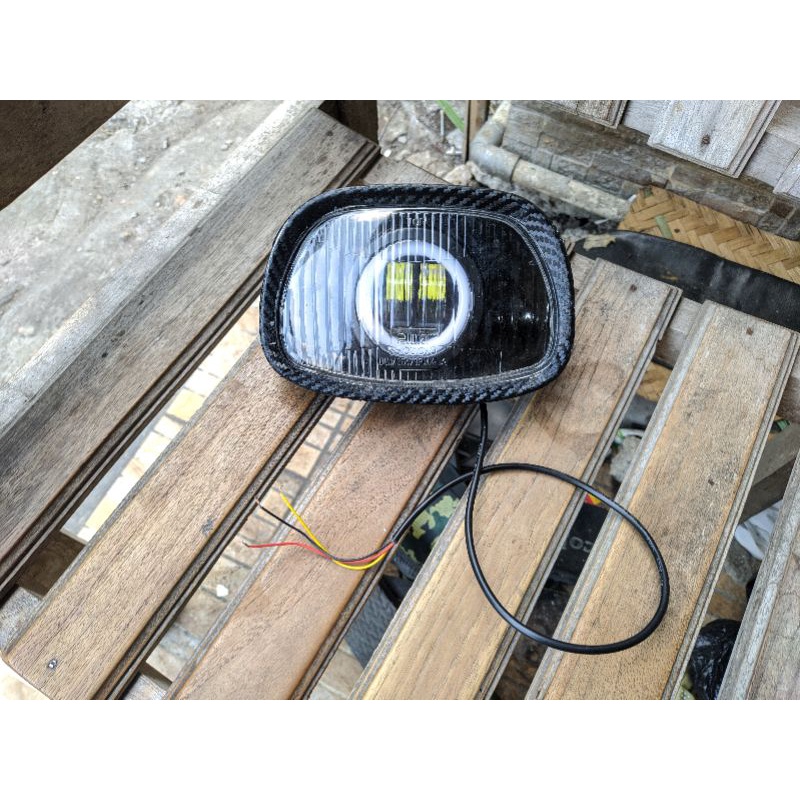 lampu custom Daymaker vespa super sprint murah