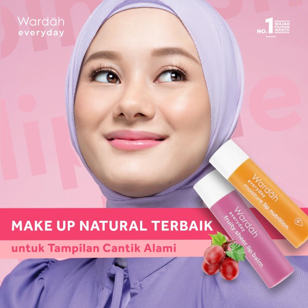 Wardah Everyday Fruity Sheer Lip Balm 4g