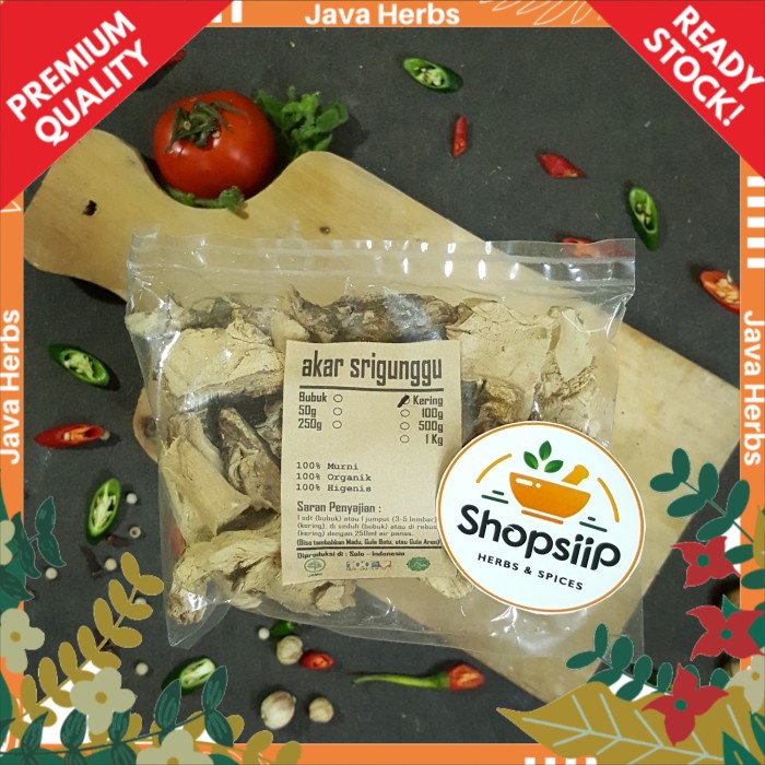 

AKAR SRIGUNGGU KERING 1 KG - SENGGUGU - SAN TAI HONG HUA