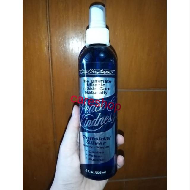 Chris Christensen Peace Kindness Colloidall Silver Spray 8 Oz 236ml Shopee Indonesia