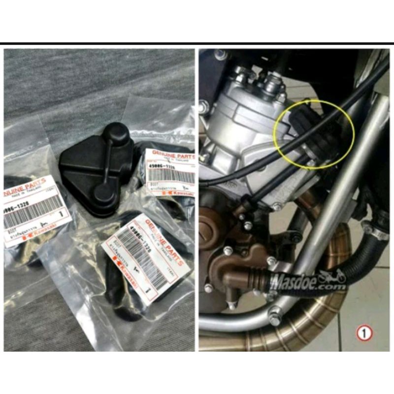 KARET TUTUP SUPER KIPS NINJA R SS RR NEW OLD ORIGINAL