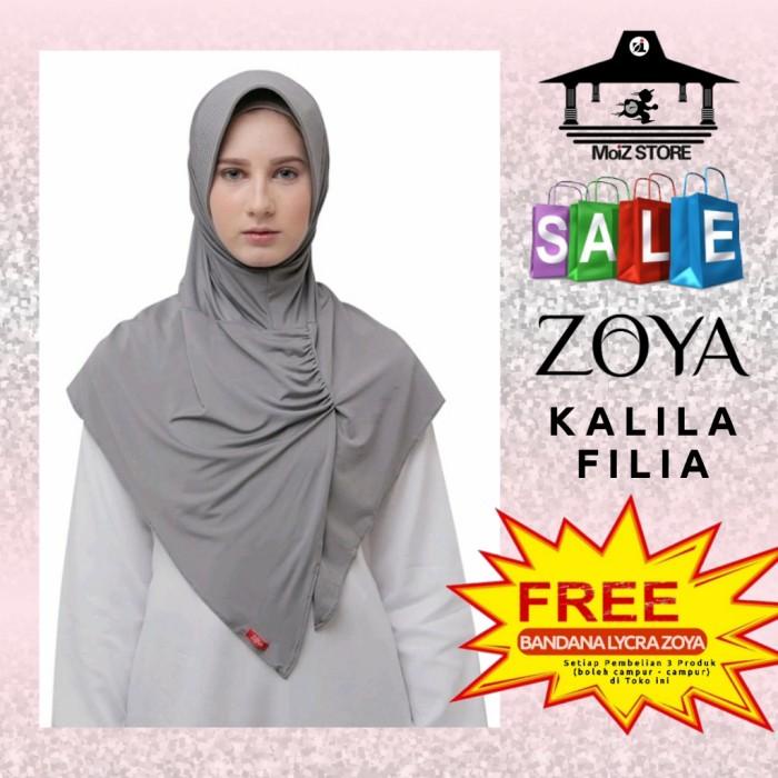 Zoya Jilbab Hijab Bergo Kerudung Instan Instant Kalila Filia Ori Zoya