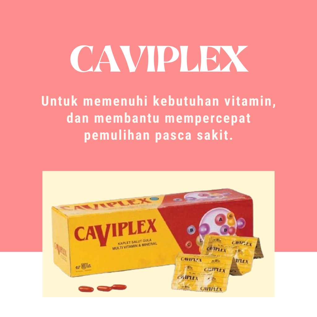 CAVIPLEX DUS @10STRIP - MULTIVITAMIN