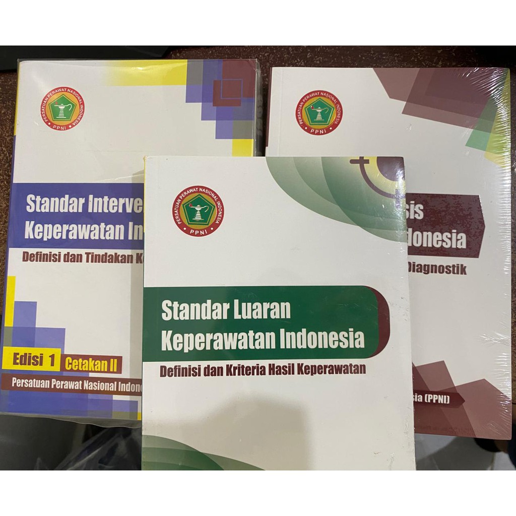Buku Keperawatan PPNI Paketan (SIKI, SLKI, SDKI) ORI