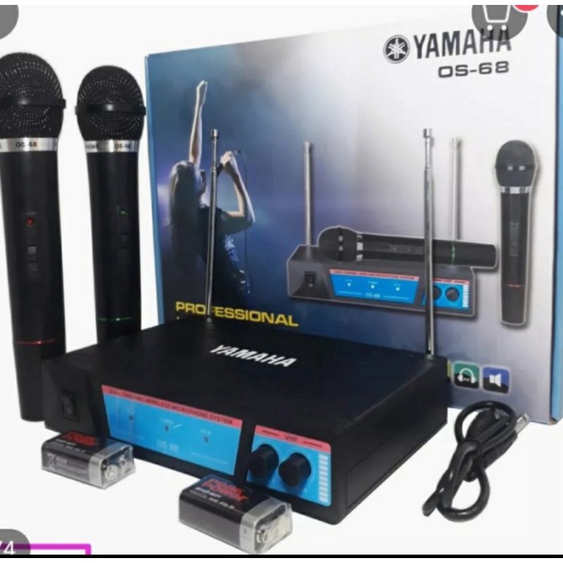 Yamaha Mic Wireless Double OS68 Original Limited